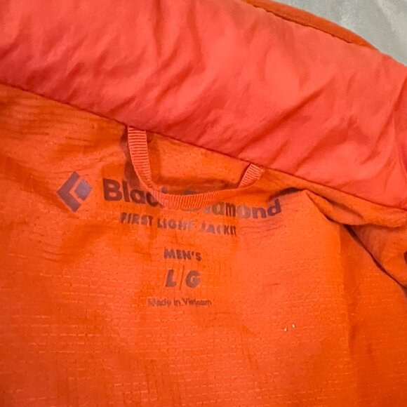 Black Diamond Men’s First Light Jacket Large - Picture 3 of 6
